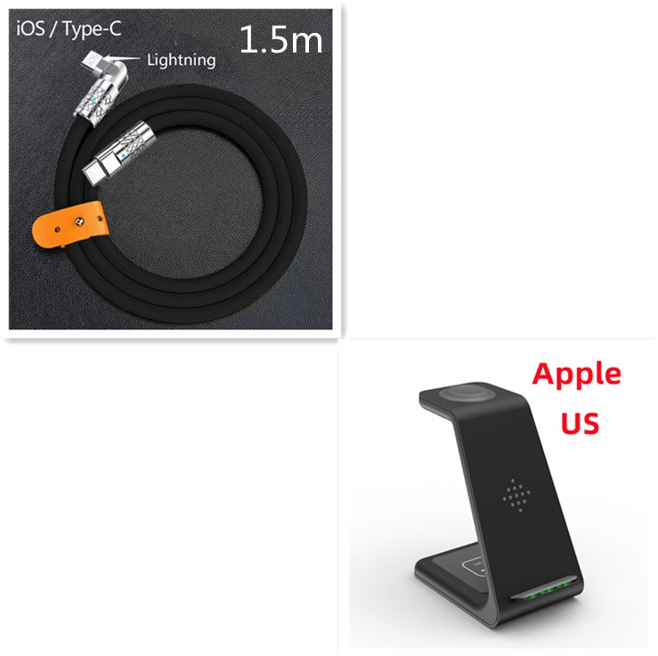 3 In 1 Fast Wireless Charger