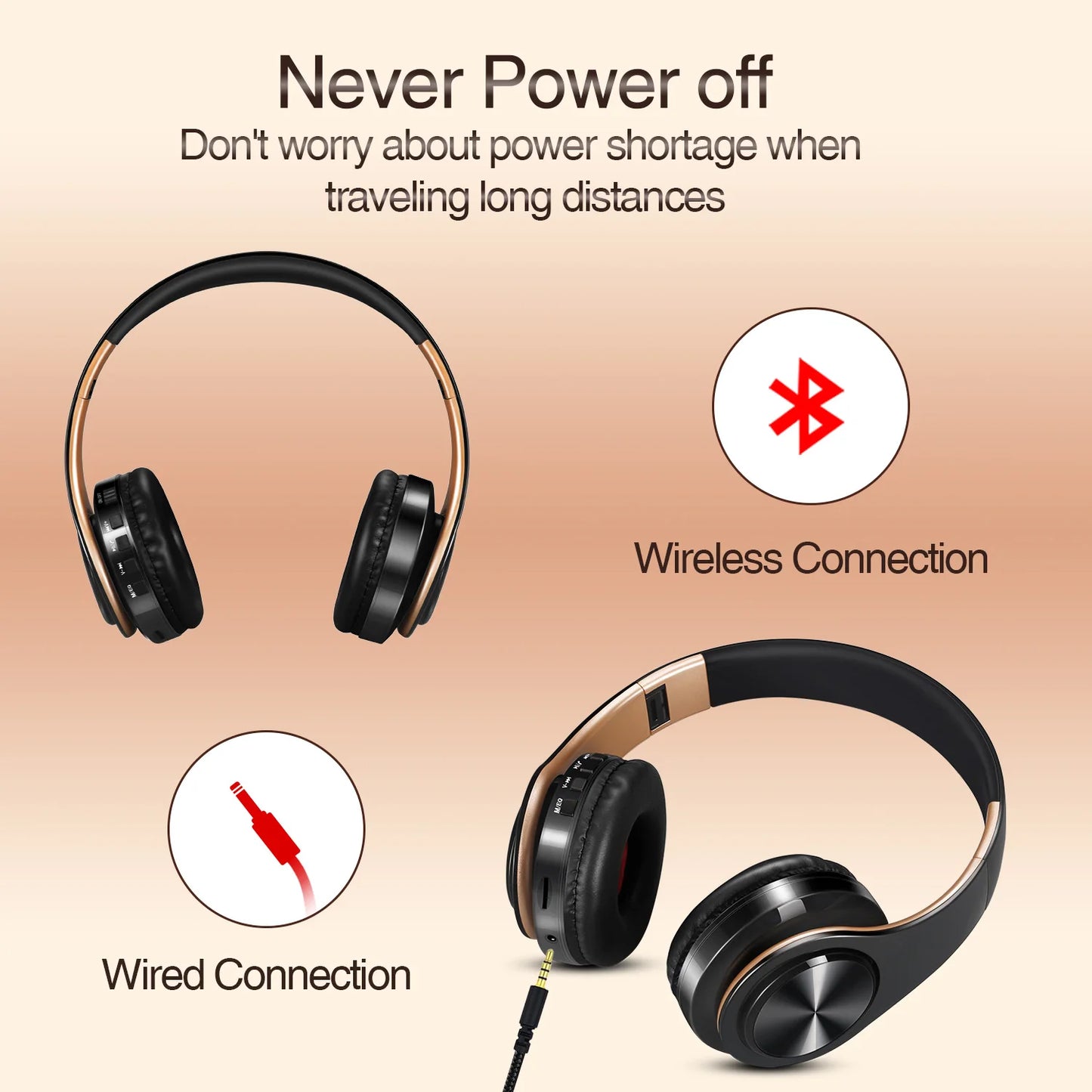 Fones de ouvido Bluetooth