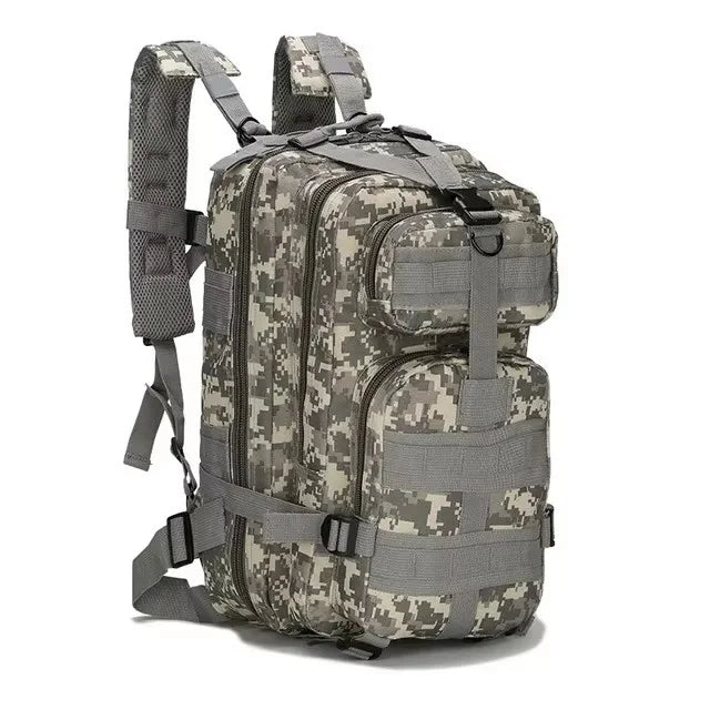 Mochila tática de viagem esportiva camuflada