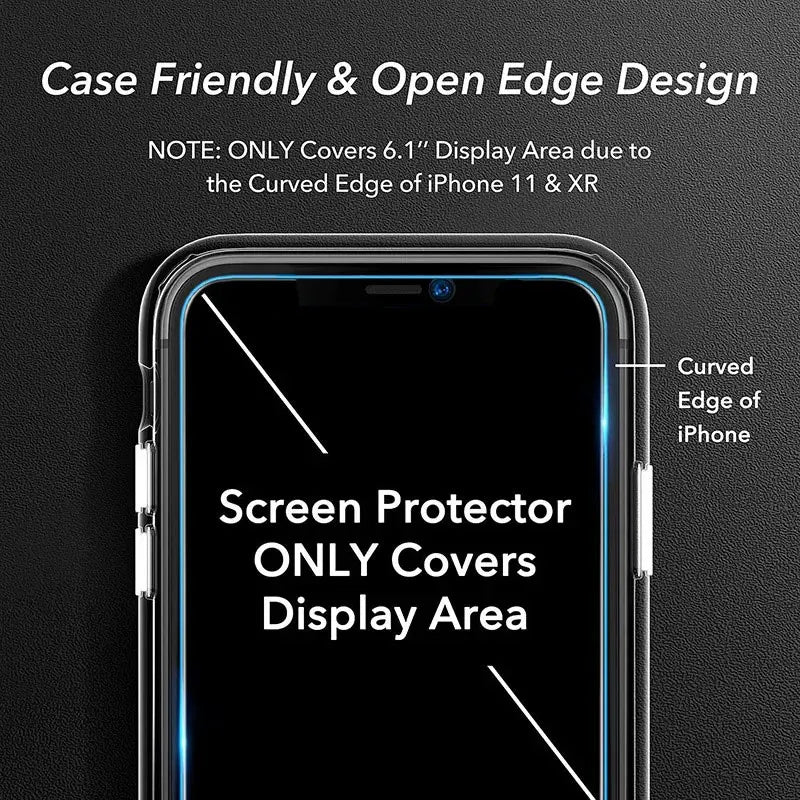 Vidro protetor para iPhone 11-16 Pro Max